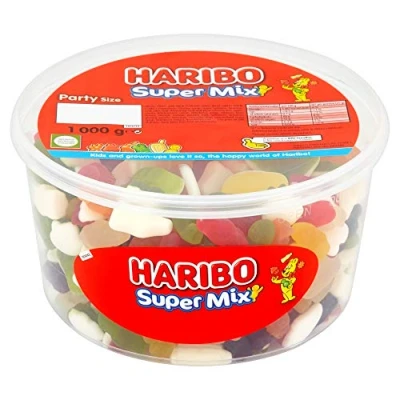 Image of Haribo Supermix 1kg Drum