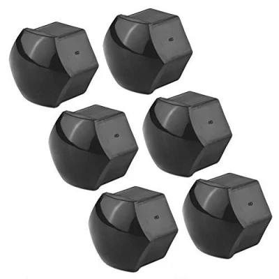 Image of Car Wheel Nut Caps,20pcs 19mm Caps Auto Hub Screw Cover Bolt Rims Exterior Protection(Black)