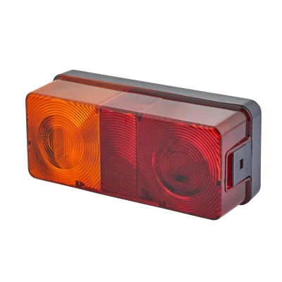 Image of B503078 Combination Rearlight HELLA 2SE 002 582 071 Left red/yellow without bulbs