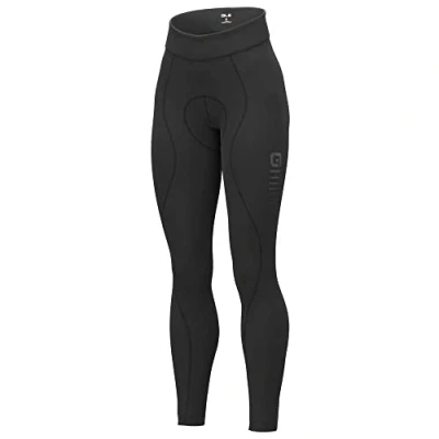 Image of Alé Cycling Women&#039;s Solid Essential Tights, Black, Large