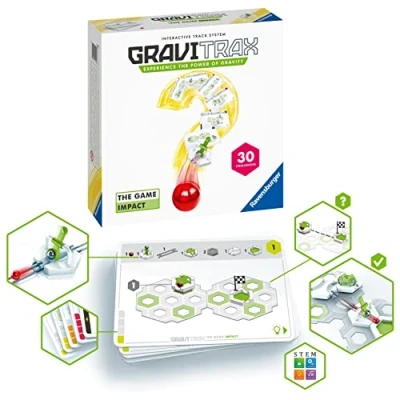 Image of Ravensburger GraviTrax The Game Course Marble Challenge Logic Brain Games and STEM Toys for Kids Age 8 Years Up