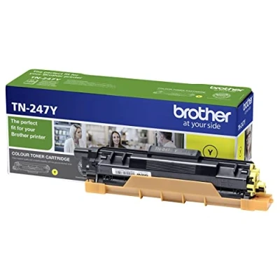 Image of Brother TN 247Y Toner Cartridge High Yield Yellow TN247Y