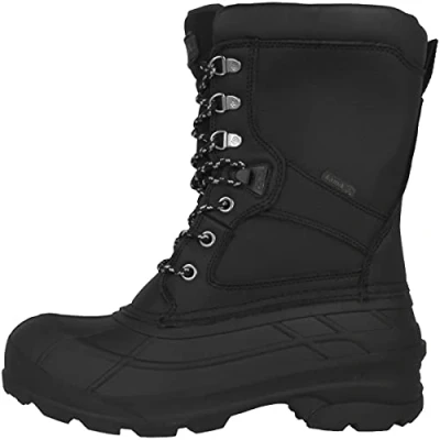 Image of Kamik Men&#039;s Snow Boot, Black, 8 UK
