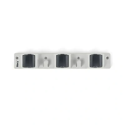 Image of Mery 0595.01 sujeta palos, Polypropylene, grey, 4.2 x 3.6 26 cm