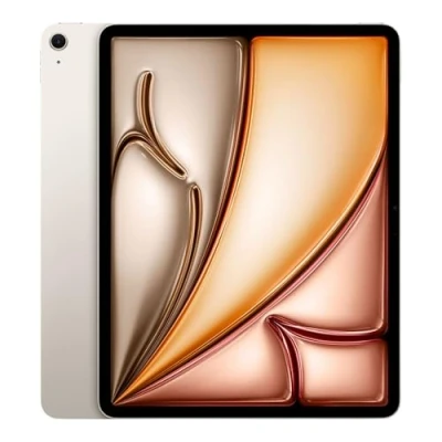 Image of 2024 Apple iPad Air (13 inch, Wi Fi + Cellular, 128GB) Starlight (Renewed)