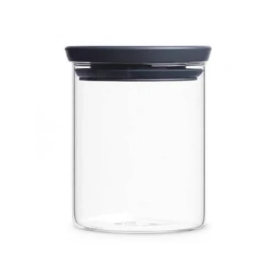 Image of Brabantia 298288 Stackable Glass Jar, 0.6 L