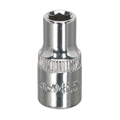Image of Sealey Sp14055 Walldrive Socket 5.5Mm 1/4Sq Drive Fully Polished