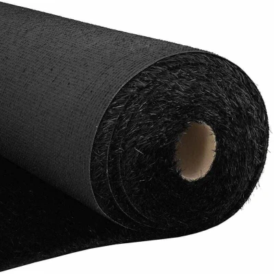Image of vidaXL Artificial Grass Black 8x1 m
