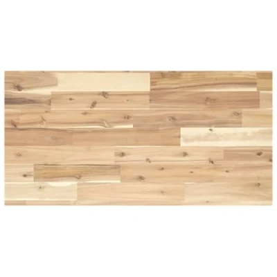 Image of vidaXL Table Top 100x40x2 cm Rectangular Solid Wood Acacia
