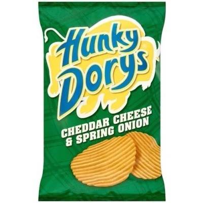 Image of Hunky Dory Cheese &amp; Onion (12 X 25g ) from Ireland Sold by DSDelta Ltd