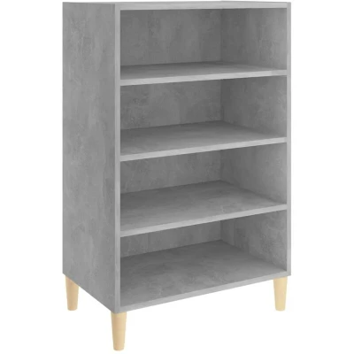 Image of vidaXL Sideboard Concrete Grey 57x35x90 cm Engineered Wood
