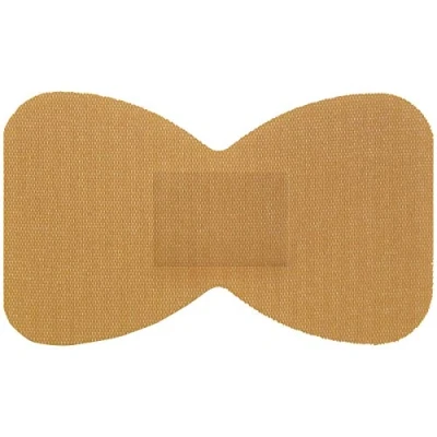 Image of 50 Pack of QUALICARE Premium Ultra Thin Fabric First AID Wound Cut FINGERTIP PLASTERS DRESSINGS 7.6CM X 4.5CM