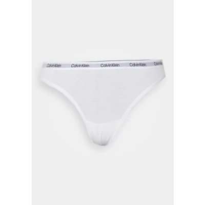 Image of Calvin Klein Underwear Thong Thong, Women&#039;s, Size: 3XL, White