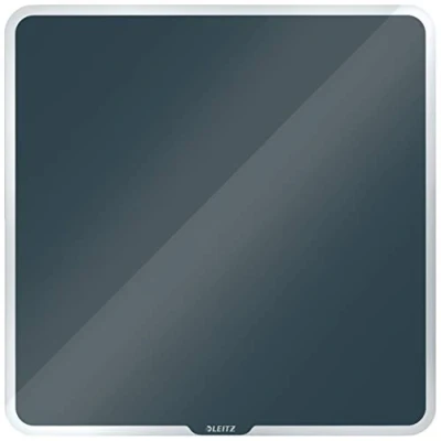 Image of Leitz Magnetic Glass Whiteboard, 450 x 450, Cosy Range, Velvet Grey, 70430089