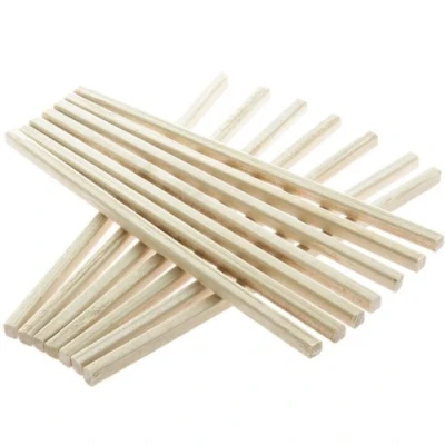 Image of x50 Toffee Apple Sticks Square Section (140mm X 5mm 5mm) by Loypack