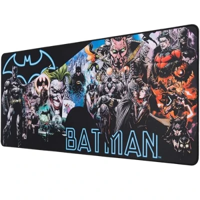 Image of Subsonic DC Comics Batman Mouse Pad XXL 90 mm x 40 Gift gaming desk mat under official licence
