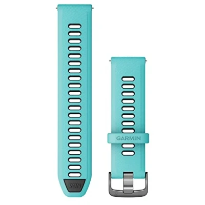 Image of Garmin Replacement Band, Forerunner 265, Aqua, 22mm