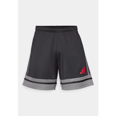 Image of adidas Performance Squadra Sports shorts, Men&#039;s, Size: XS, Black/team grey four/pure ruby