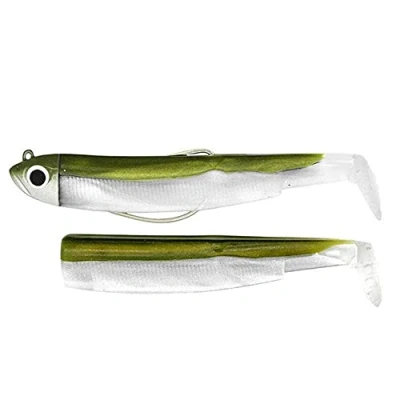 Image of FIIISH Black Minnow 90 Kaki Off Shore 2014 Fishing Rod &amp; Reel Combo, 9.0 cm