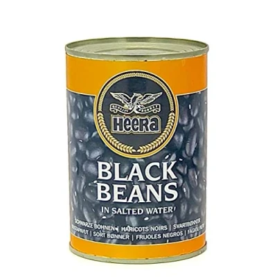 Image of Heera Black Beans (in salted water) 400g (pack of 2)
