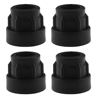 Image of ECSiNG 4PCS Wheel Axle Reducing Bush Spacer Reducer Inserts Plastic Replacement for 1 Inch Inner Diameter Sack Truck Trolley Wheels