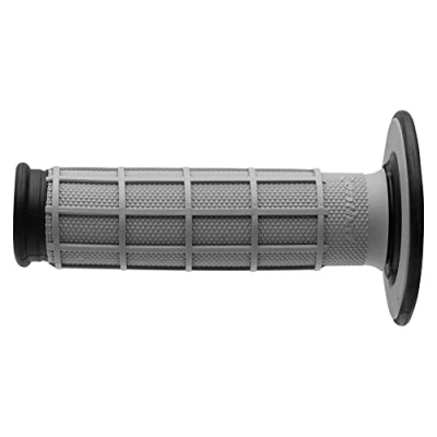 Image of Renthal G152 Black/Gray Full Waffle Soft/Firm Compound Motocross Grip