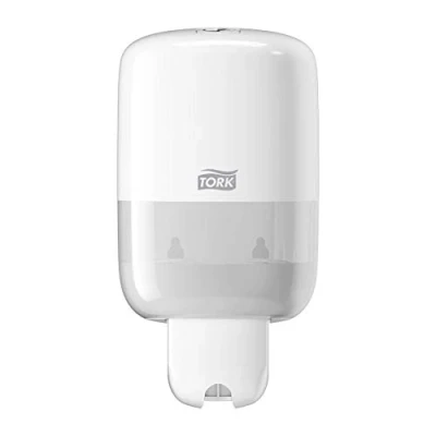 Image of Tork Mini Liquid Soap Wall Mounted Dispenser for and Handwash Soap, Elevation 561000 S2 Hand Wash, White