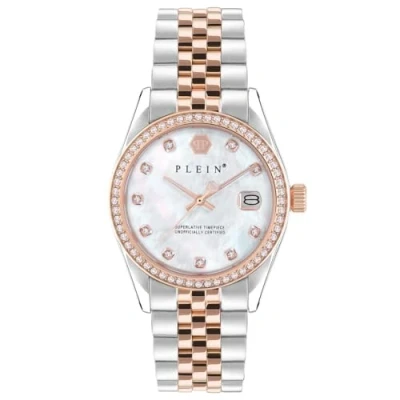 Image of Philipp Plein Women Analogue Quarz Watch with Stainless Steel Strap PWYAA0223