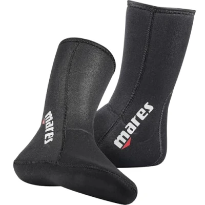Image of Mares CLASSIC Diving Socks Unisex Adult 43 Black