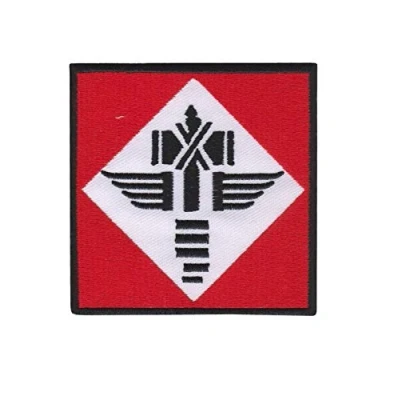 Image of Manowar Sign Of The Hammer Patch Badge Embroidered Iron on Applique Souvenir Accessory