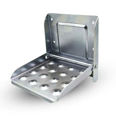 Image of DOJA Barcelona Folding Truck Step (Alloy Steel, 192 x 189 172 mm, Pack of 2), Model, Foldable, Anti Slip