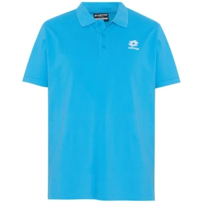 Image of LOTTO 1124003 Men&#039;s Polo Shirt, Regular Fit, Malibu Blue XL