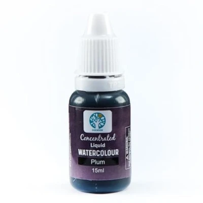 Image of Oakwood Archer Watercolour Ink Plum 15ML, ONE