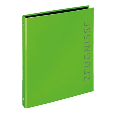 Image of VELOFLEX Velocolor 4144341 Certificate Ring Binder DIN A4 Green 1 Piece