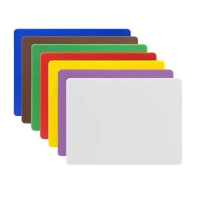 Image of Hygiplas Low Density Small Chopping Boards 229x305x12mm (Set 7)