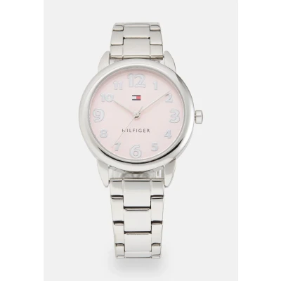 Image of Tommy Hilfiger Watch for kids, Size: One Size, Silver/pink