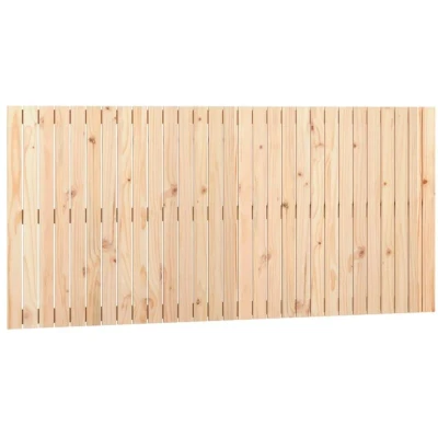 Image of vidaXL Wall Headboard 185x3x90 cm Solid Wood Pine