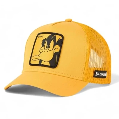 Image of Capslab Men&#039;s Cap with a Visor, Yellow, 31
