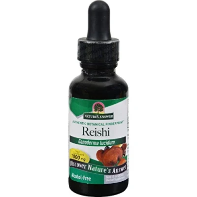 Image of Nature&#039;S Answer Reishi Fruiting Body Alcohol Free 1 Fl Oz