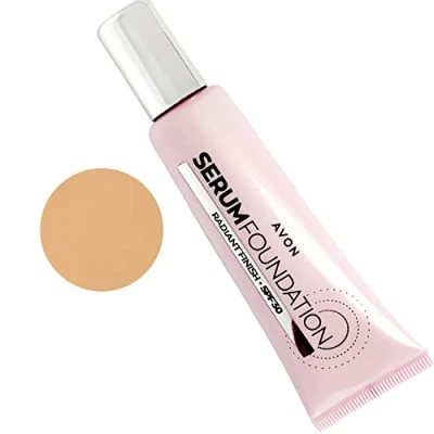 Image of Skin Perfecting Serum Foundation Radiant Finish SPF 30 NUDE 30ml by Avon