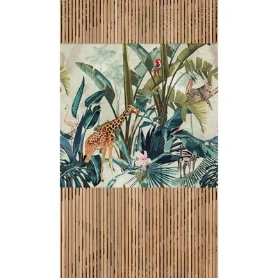 Image of Stories of Life Mural Jungle Oasis 398531
