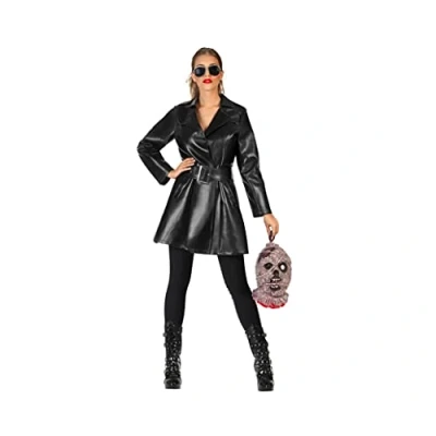 Image of Atosa 54303 Costume Vampire Hunter Woman XL Black Halloween, Women