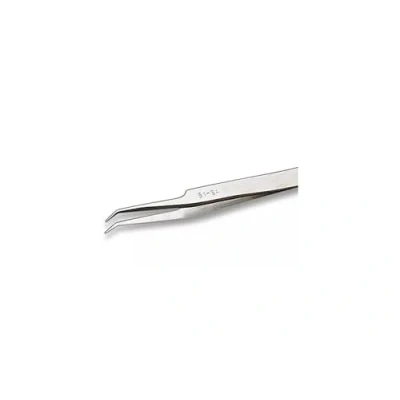 Image of Weller Erem 51SASL Precision Tweezers, Curved 30, Relieved, 115 mm
