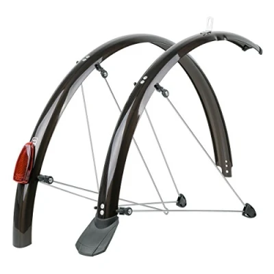 Image of SKS Unisex Chromoplastics Set Mudguard, Black, 65mm 28 UK