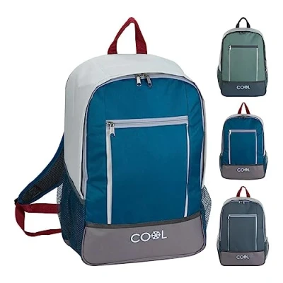 Image of 20L Thermal Insulated Cooler Backpack Drinks Lunch Camping Ice Bag Picnic Beach