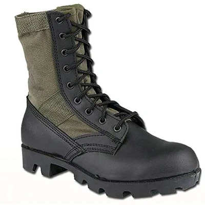 Image of Mil Tec US Military Boots, Green (Olive), Olive, 10.5 UK,12826001