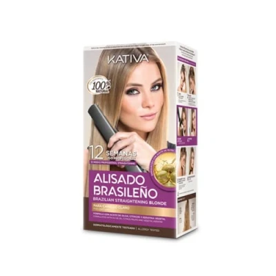 Image of Kativa Brazilian Straightening Blonde 309g