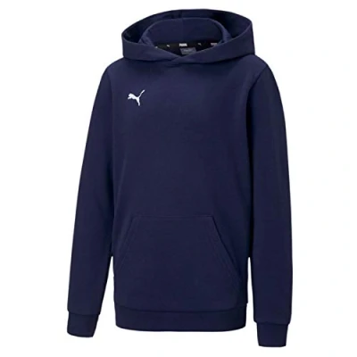 Image of PUMA Team Goal 23 Casuals Knitted Sweater Peacoat, Size 140