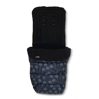 Image of Cosatto Universal Footmuff Cosy Toes, All Season Luxury Quilted Pram, Pushchair, Stroller Liner Liner, Washable, with Kangaroo Pouch for Hands (Lunaria Blush)