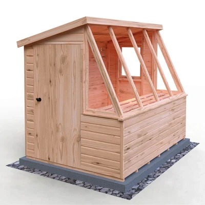 Image of 6&#039; x 8&#039; Shire Iceni Pent Potting Shed (1.83m 2.5m)